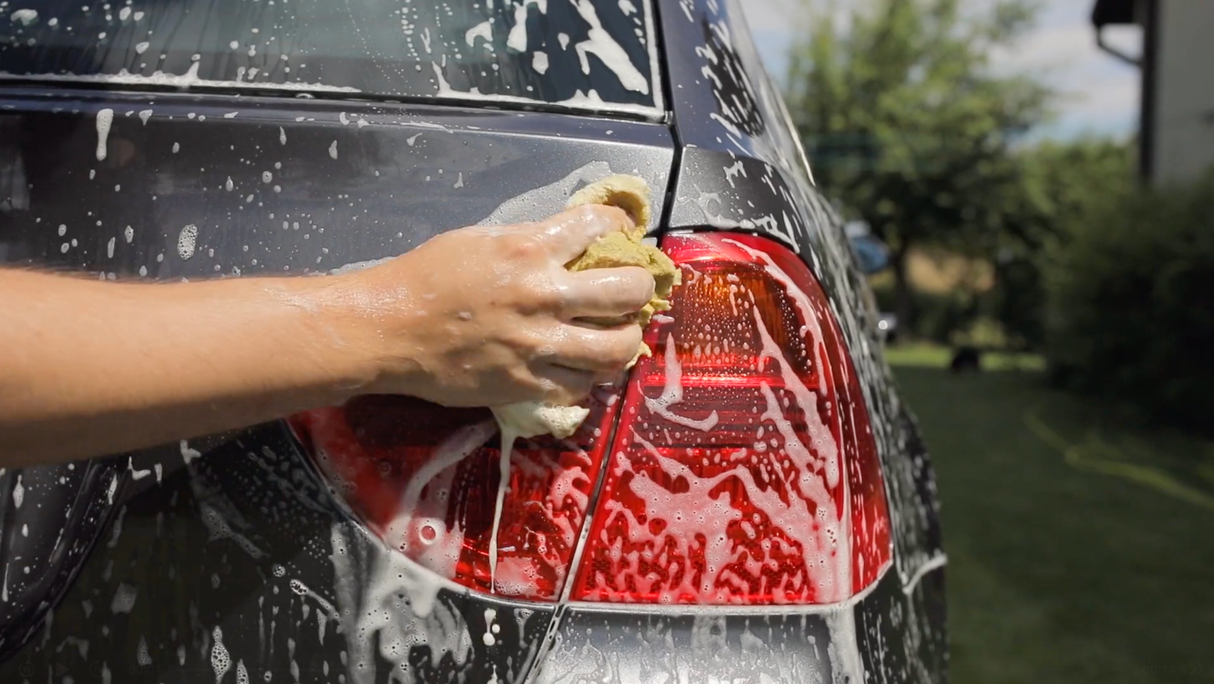 Car wash background
